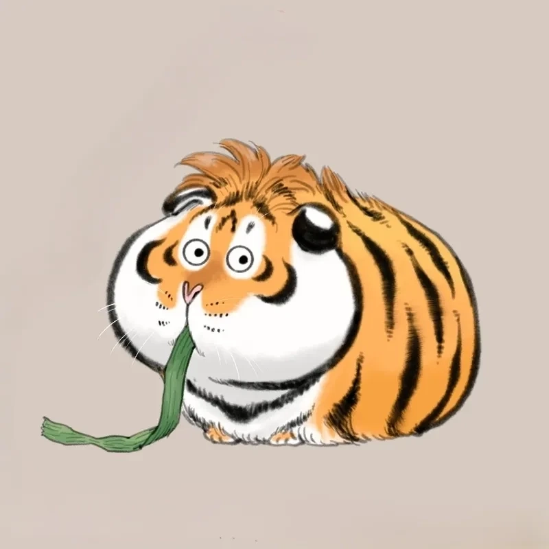 Hình nền cute con hổ mang lại cảm giác vui vẻ và cuốn hút nhẹ nhàng