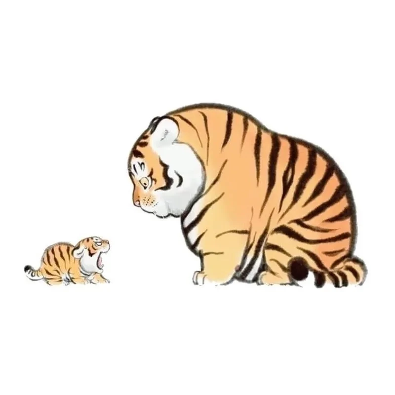 Hình nền điện thoại hổ cute mang lại vẻ sống động và dễ thương