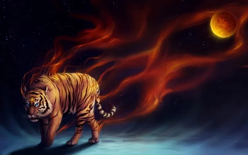 Avatar con hổ Tết mang ý nghĩa may mắn và hình ảnh sinh động
