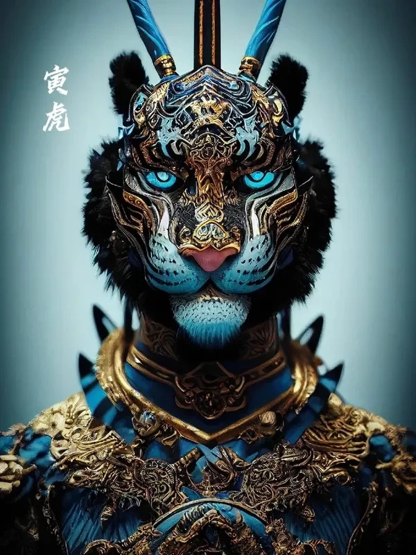 Avatar hình con hổ nổi bật với nét tinh tế và cuốn hút tự nhiên