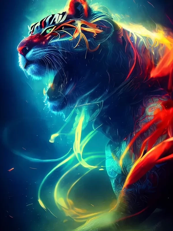 Avatar con hổ tạo điểm nhấn mạnh mẽ và ý nghĩa trong thiết kế
