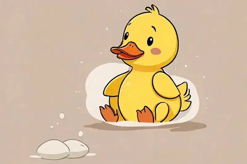 Thêm chút dễ thương với avatar con vịt cute siêu nổi bật.