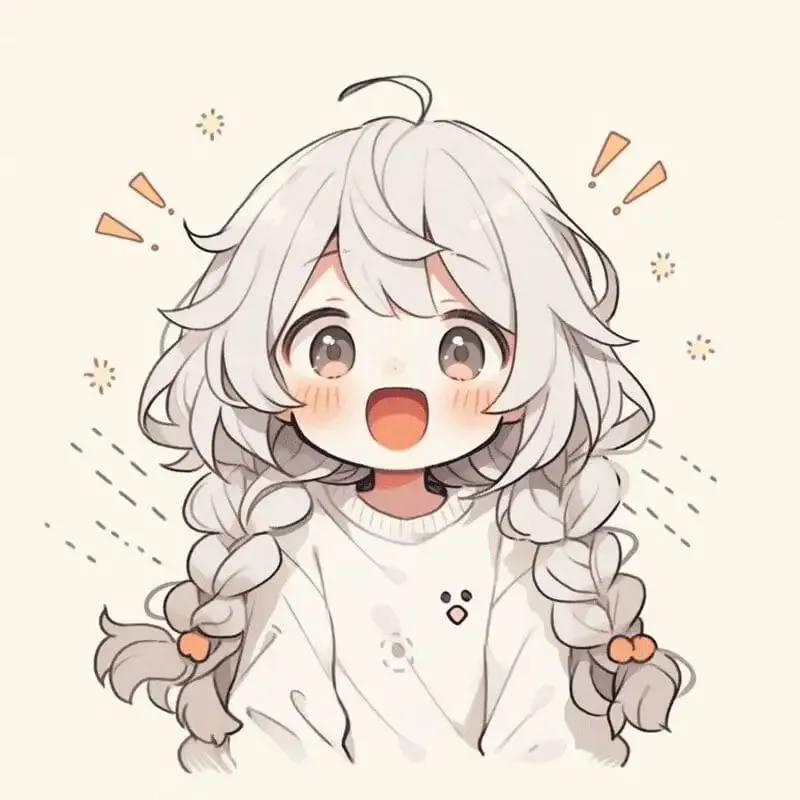 Hình ảnh avatar cute anime dễ thương, mang lại cảm giác mới mẻ