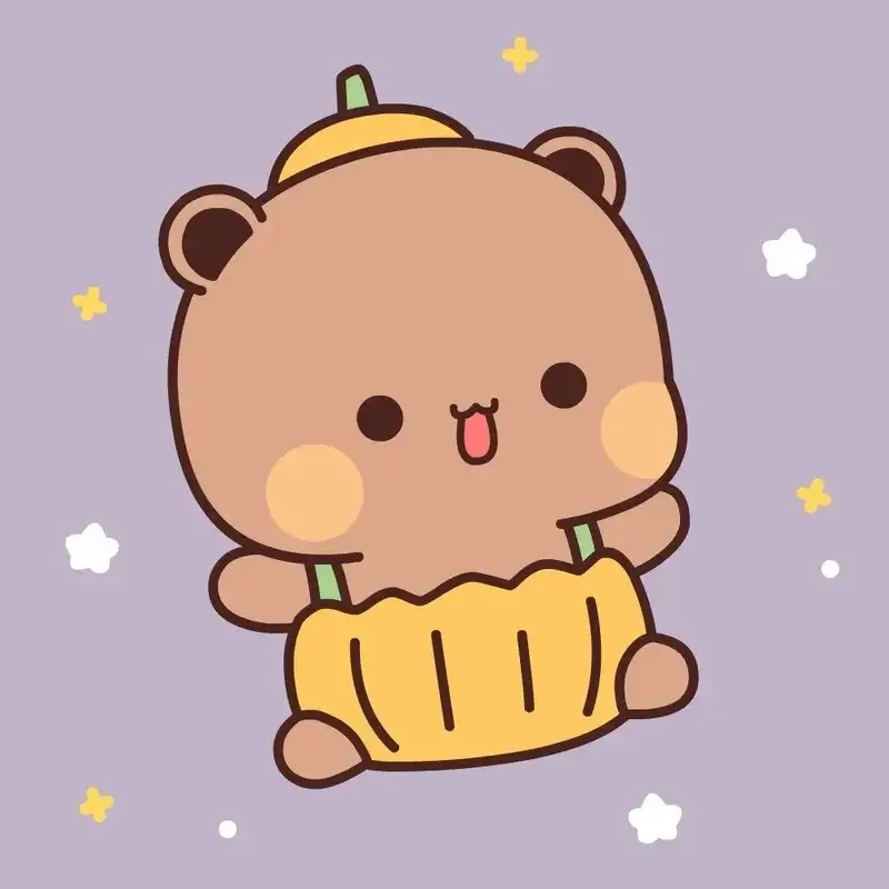 Avatar cute gấu siêu đáng yêu, lựa chọn hoàn hảo cho Zalo của bạn