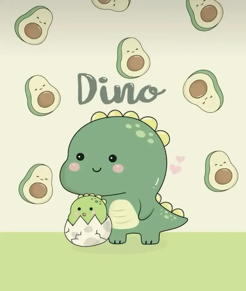 Avatar cute khủng long – biểu tượng đáng yêu không thể bỏ qua