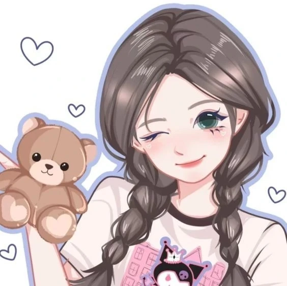 Hình ảnh cặp đôi yêu nhau anime cute tạo điểm nhấn ngọt ngào