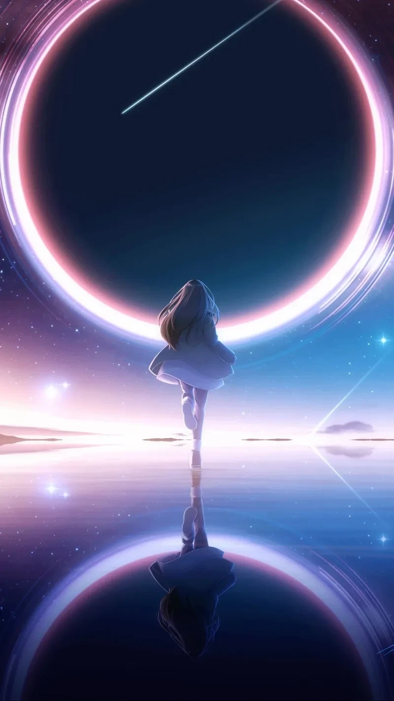 Hình nền 4K cho điện thoại anime gợi lên phong cách và sự sống động tinh tế