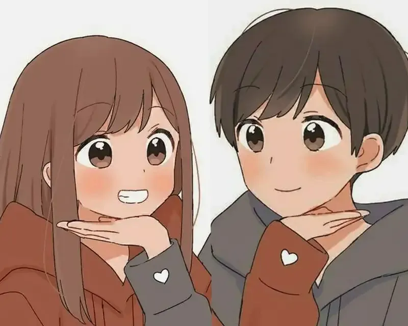 Thể hiện tình cảm với bộ avatar đôi nam nữ cực dễ thương và ý nghĩa.