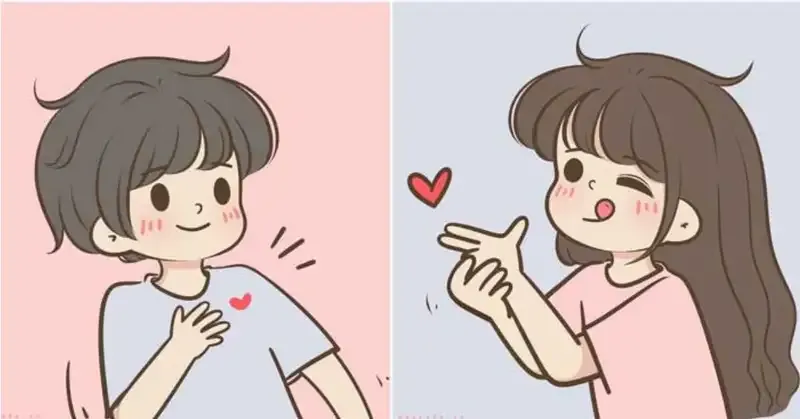 Chọn ngay avatar đôi nam nữ anime để gắn kết cùng người thương