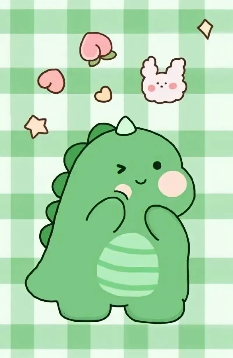 Avatar khủng long cute thể hiện sự ngộ nghĩnh và độc đáo của nhân vật
