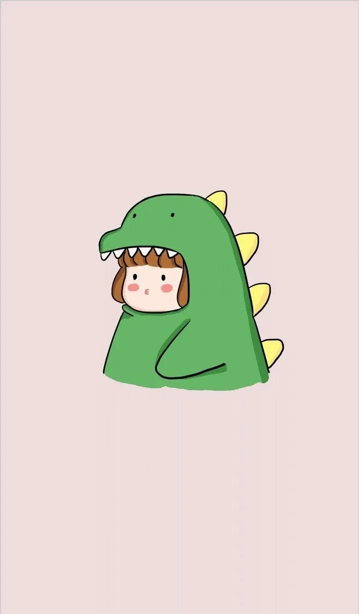 Avatar khủng long cute đôi tạo hình ảnh gắn kết và đáng yêu của cặp đôi