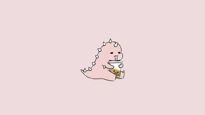 Avatar khủng long cute tạo cảm giác ngộ nghĩnh và vui nhộn cho người xem