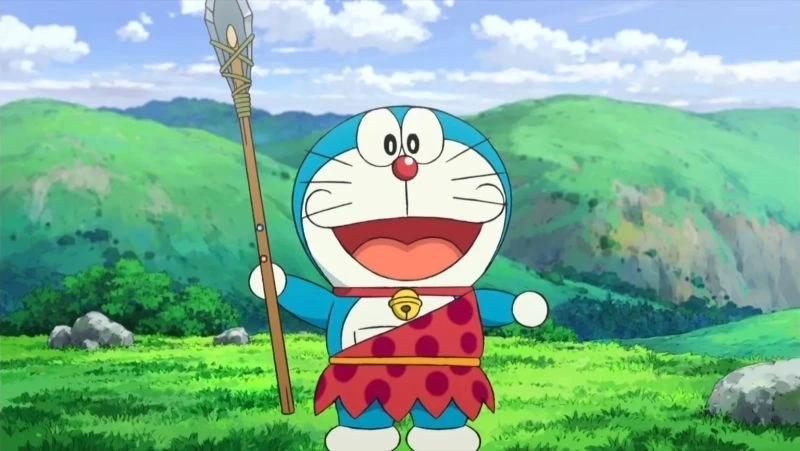 Hình nền Doremon và Nobita cute thể hiện sự thân thiết và đáng yêu