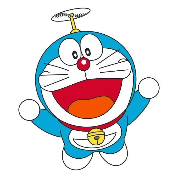 Hình nền máy tính Doremon cute tạo không gian hiển thị sống động và dễ thương