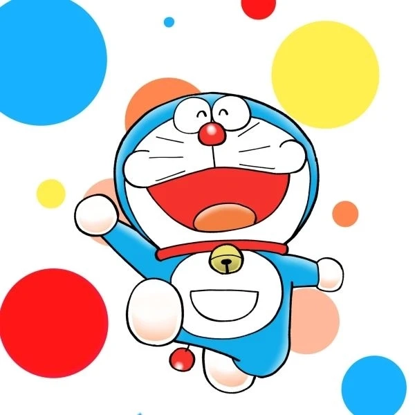 Avatar hình Doremon giúp thể hiện phong cách đáng yêu và sáng tạo