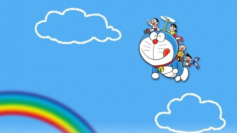 Hình avatar Doremon giúp tạo nên điểm nhấn đáng yêu và sinh động