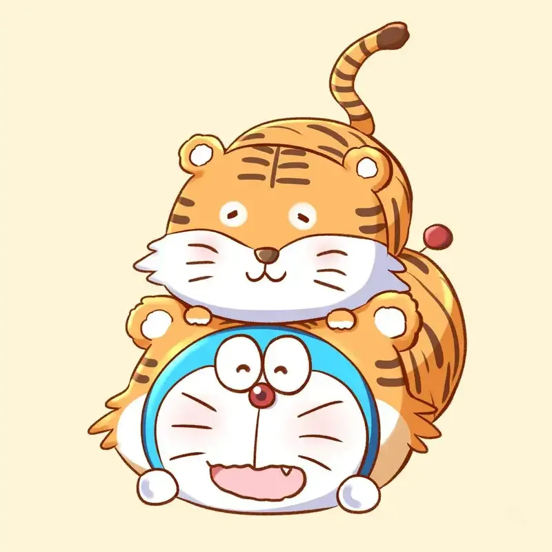 Hóa thân thành tín đồ của Doremon với những avatar Doremon cute độc đáo