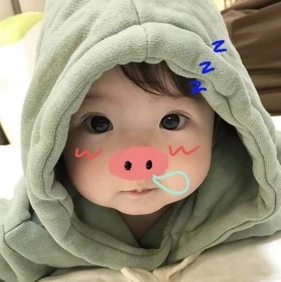 Avatar đôi ebe thể hiện tình bạn đáng yêu và vui nhộn