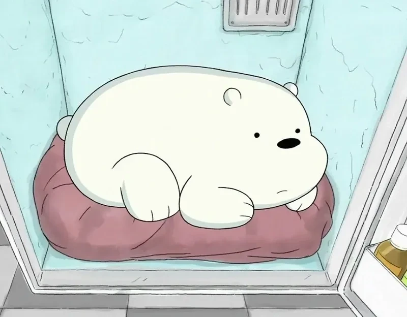 Ảnh gấu trắng ice bear ngộ nghĩnh, dễ thương cho điện thoại