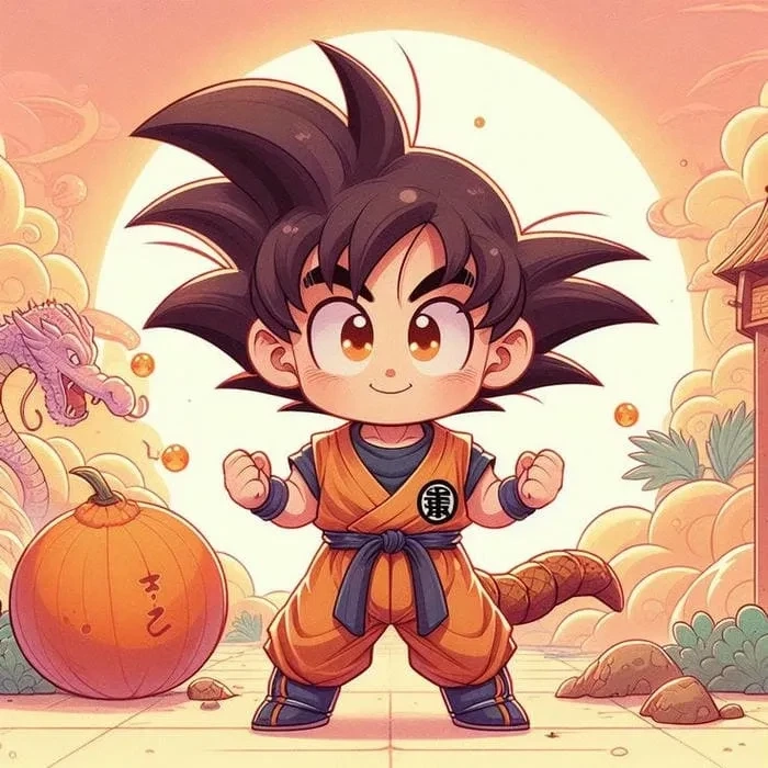Nhân vật hoạt hình Songoku luôn để lại ấn tượng mạnh mẽ trong lòng khán giả