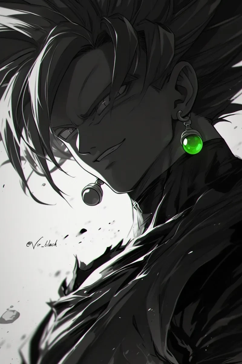 Mô hình Black Goku thể hiện sự mạnh mẽ và uy nghi đầy ấn tượng