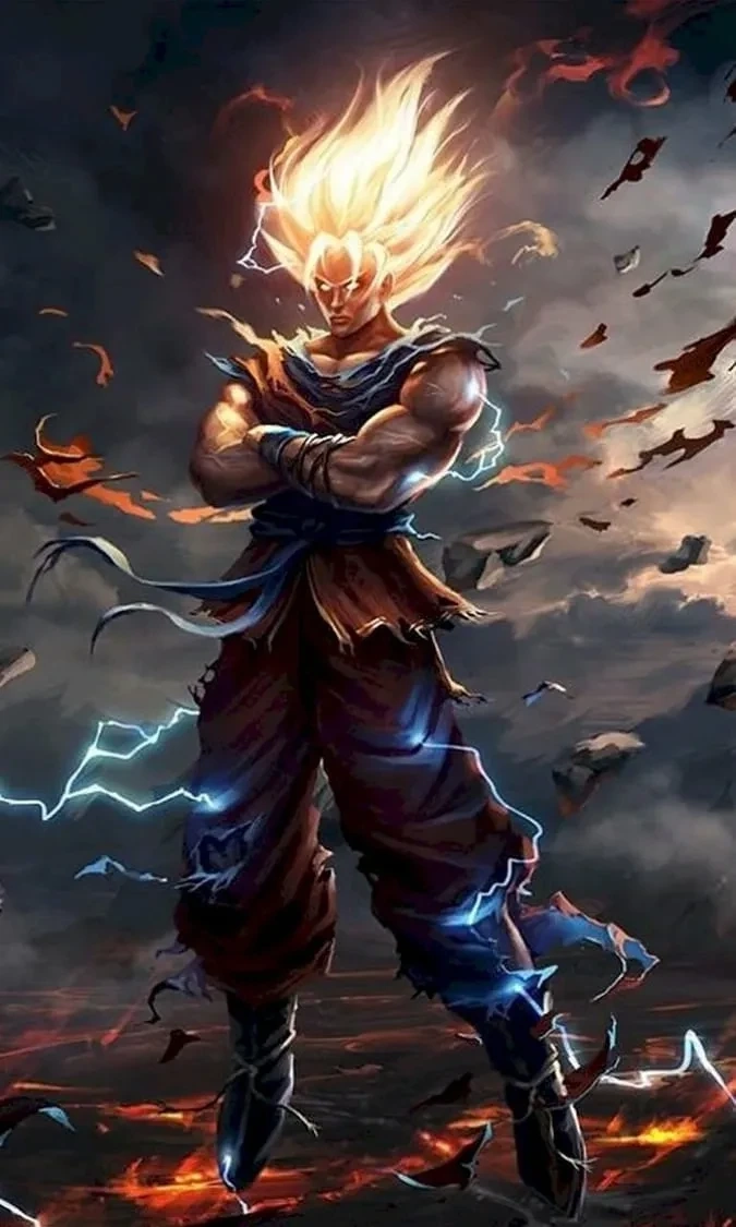 Hình nền Songoku 4K cho máy tính mang đến trải nghiệm sống động và sắc nét