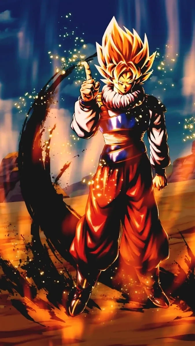 Ảnh Songoku 4K tái hiện từng chi tiết sống động của nhân vật huyền thoại