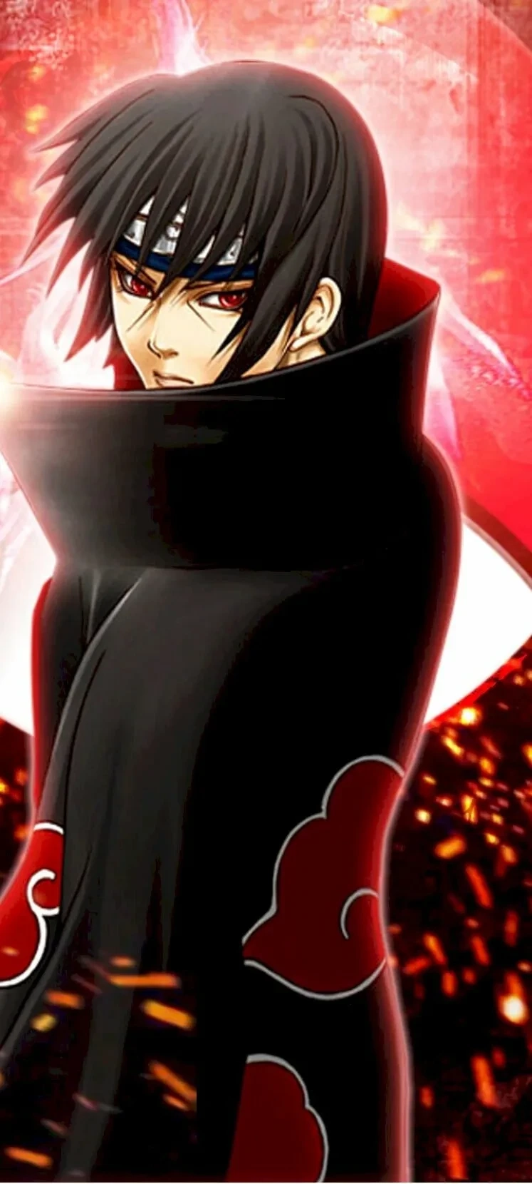 Hình Itachi chibi thể hiện sự đáng yêu và phong cách độc đáo của nhân vật