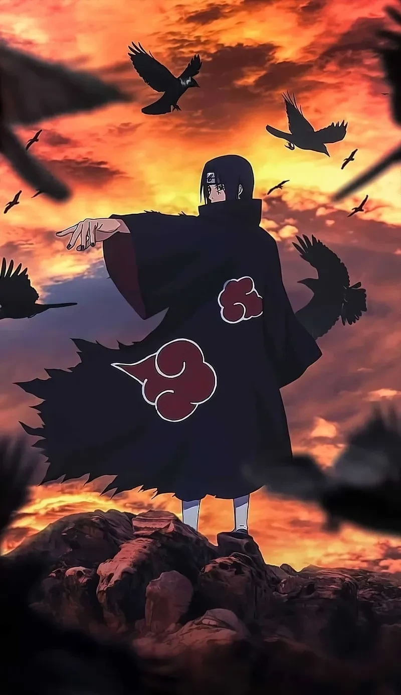 Hình Susanoo Itachi tái hiện năng lực đặc biệt với sức mạnh huyền thoại