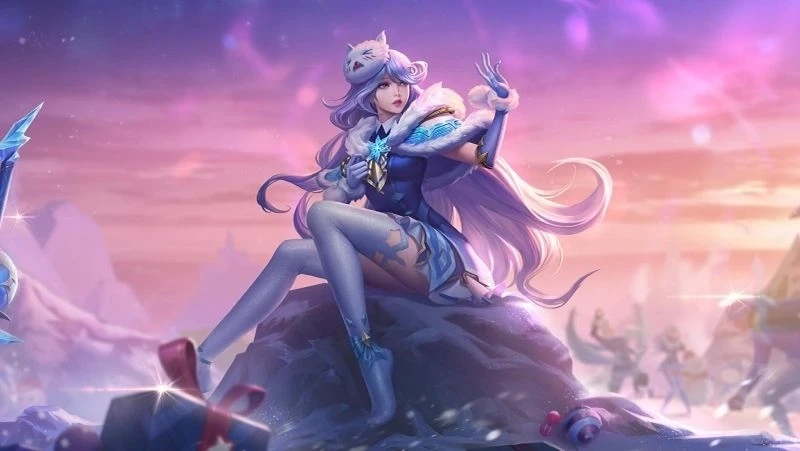 Avatar liên quân hoạt họa nakroth thể hiện sức mạnh và uy quyền