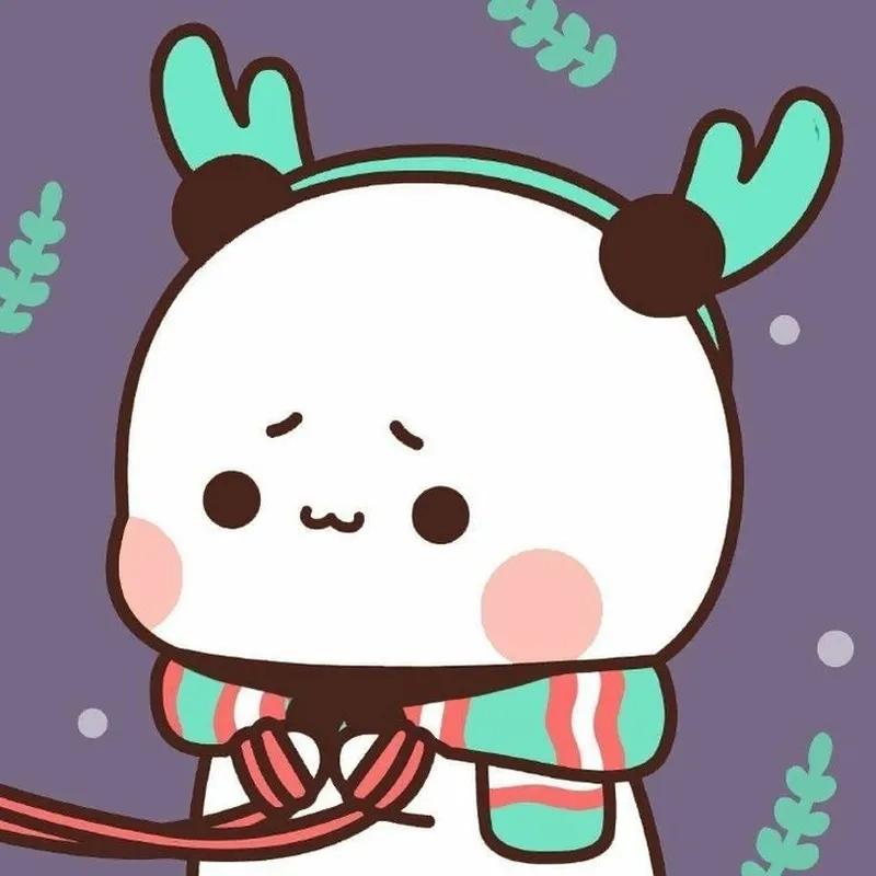 Avatar đôi mẹ con gấu đỏ mang đến sự ấm áp và dễ thương.