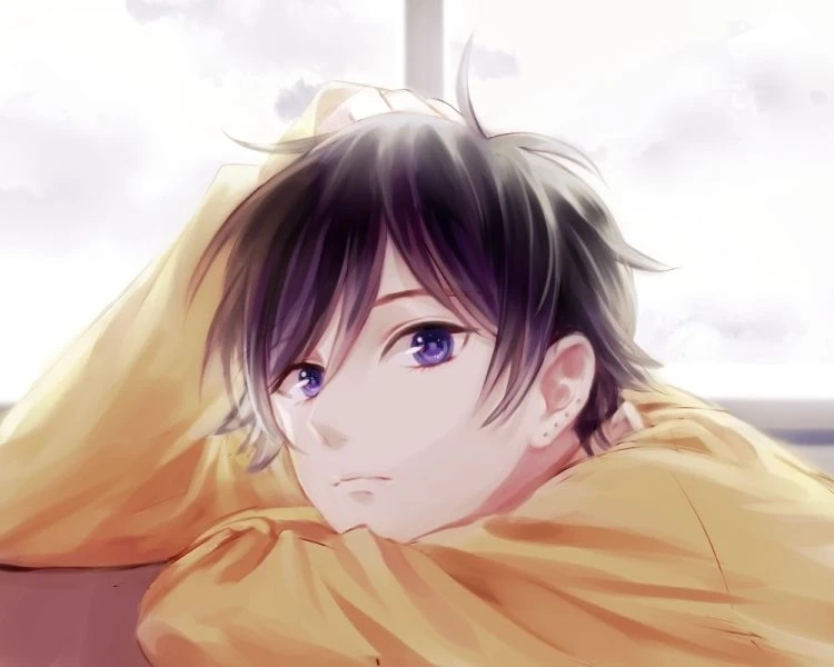 Avatar anime buồn nam tạo cảm giác u ám, sâu sắc và tĩnh lặng