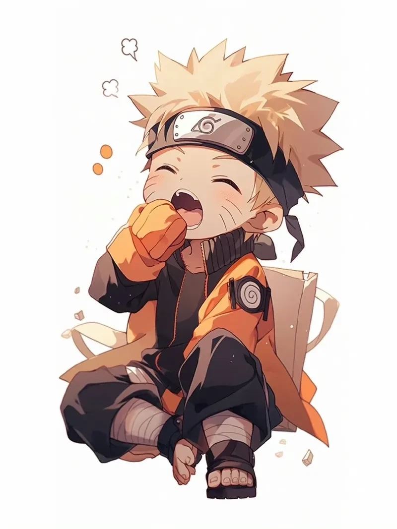 Hình Akatsuki cute mang lại vẻ đáng yêu và bí ẩn đầy cuốn hút