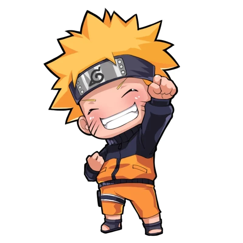 Hình cute Naruto mang đến cảm giác đáng yêu nhưng đầy sức mạnh tiềm ẩn