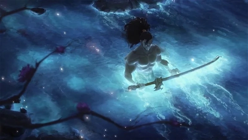 Avatar nam ngầu anime thể hiện phong cách mạnh mẽ, độc đáo