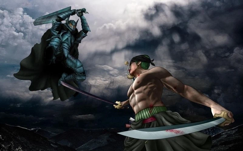 Avatar anime trai ngầu thể hiện phong cách mạnh mẽ, ấn tượng