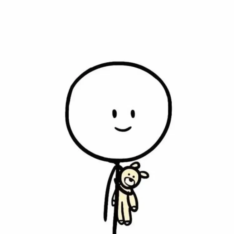 Hình vẽ người que cute mang phong cách dễ thương và ngộ nghĩnh