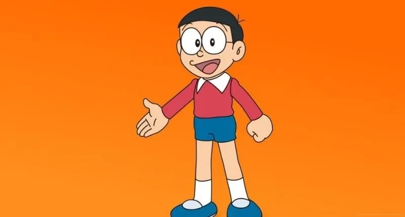 Vẽ Nobita cute tạo nên hình ảnh ngộ nghĩnh và đáng yêu trong từng nét vẽ