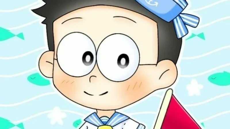 Nobita ngầu thể hiện sự tự tin và quyết tâm đầy mới mẻ của nhân vật