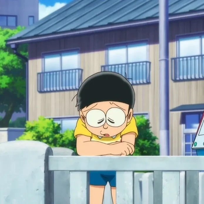 Hình Doraemon và Nobita ngầu thể hiện tình bạn mạnh mẽ và đoàn kết