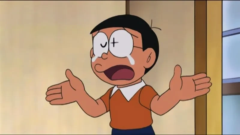 Hình Doremon và Nobita cute thể hiện tình bạn dễ thương và tràn đầy năng lượng