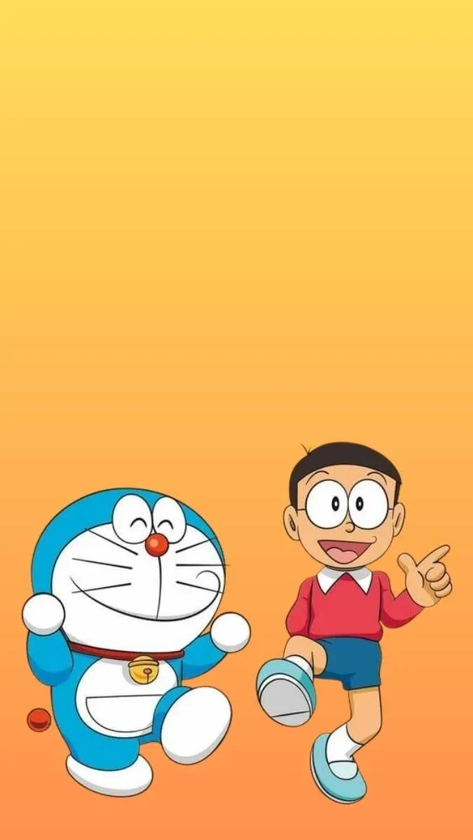 Hình Nobita dễ thương thể hiện nét ngây thơ và vui tươi của nhân vật