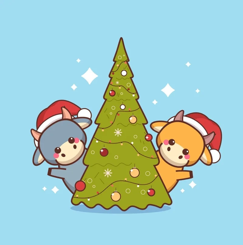 Trang trí Noel tự làm từ đồ tái chế với meme, sáng tạo và đầy ý nghĩa.