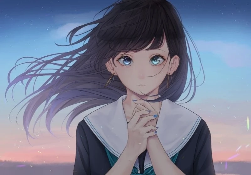 Avatar anime nữ ngầu lòi tạo ấn tượng mạnh mẽ và đầy sự cuốn hút