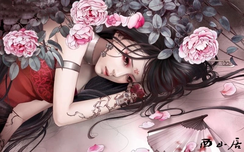 Hình avatar nữ cute chibi dễ thương, tạo phong cách vui tươi
