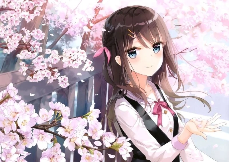 Avatar cute chibi nữ tạo điểm nhấn đáng yêu cho trang cá nhân