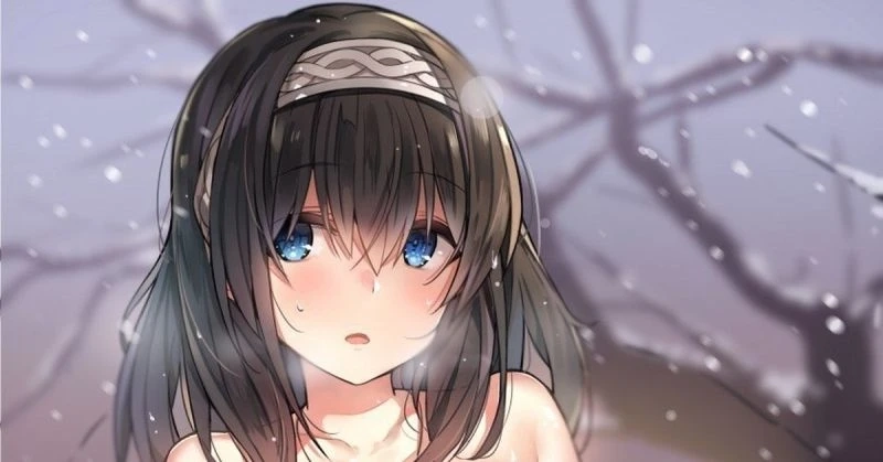 Avatar cô đơn anime nữ thể hiện sự buồn bã và cô độc