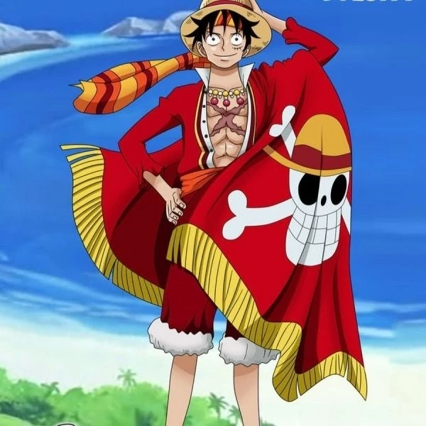 Avatar Luffy Wano mang đến hình ảnh mạnh mẽ và đầy ấn tượng