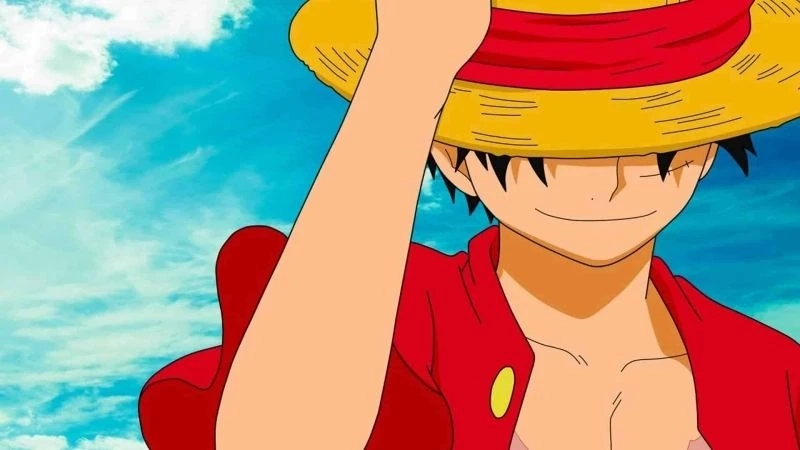 Hình nền Luffy đẹp cho điện thoại với tông màu hài hòa và ấn tượng mạnh mẽ