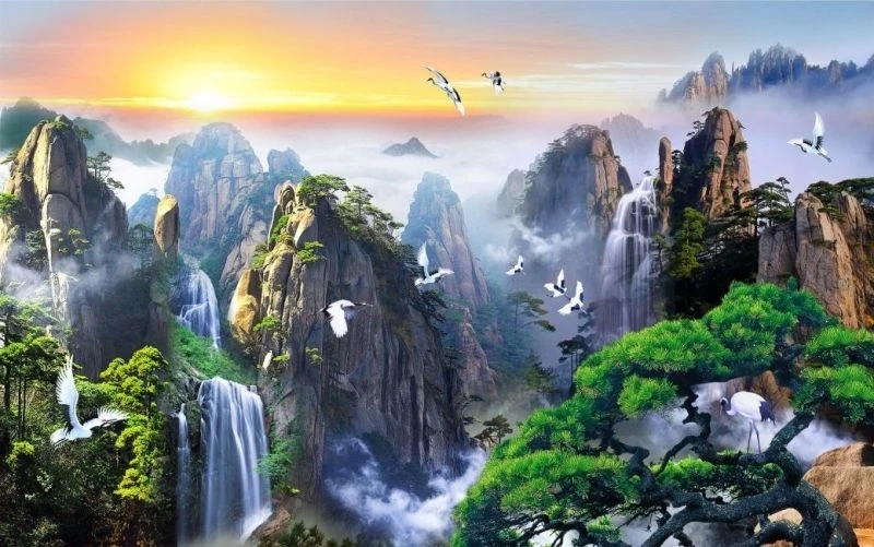 Avatar phong cảnh thiên nhiên tạo không gian sống động, tươi mới